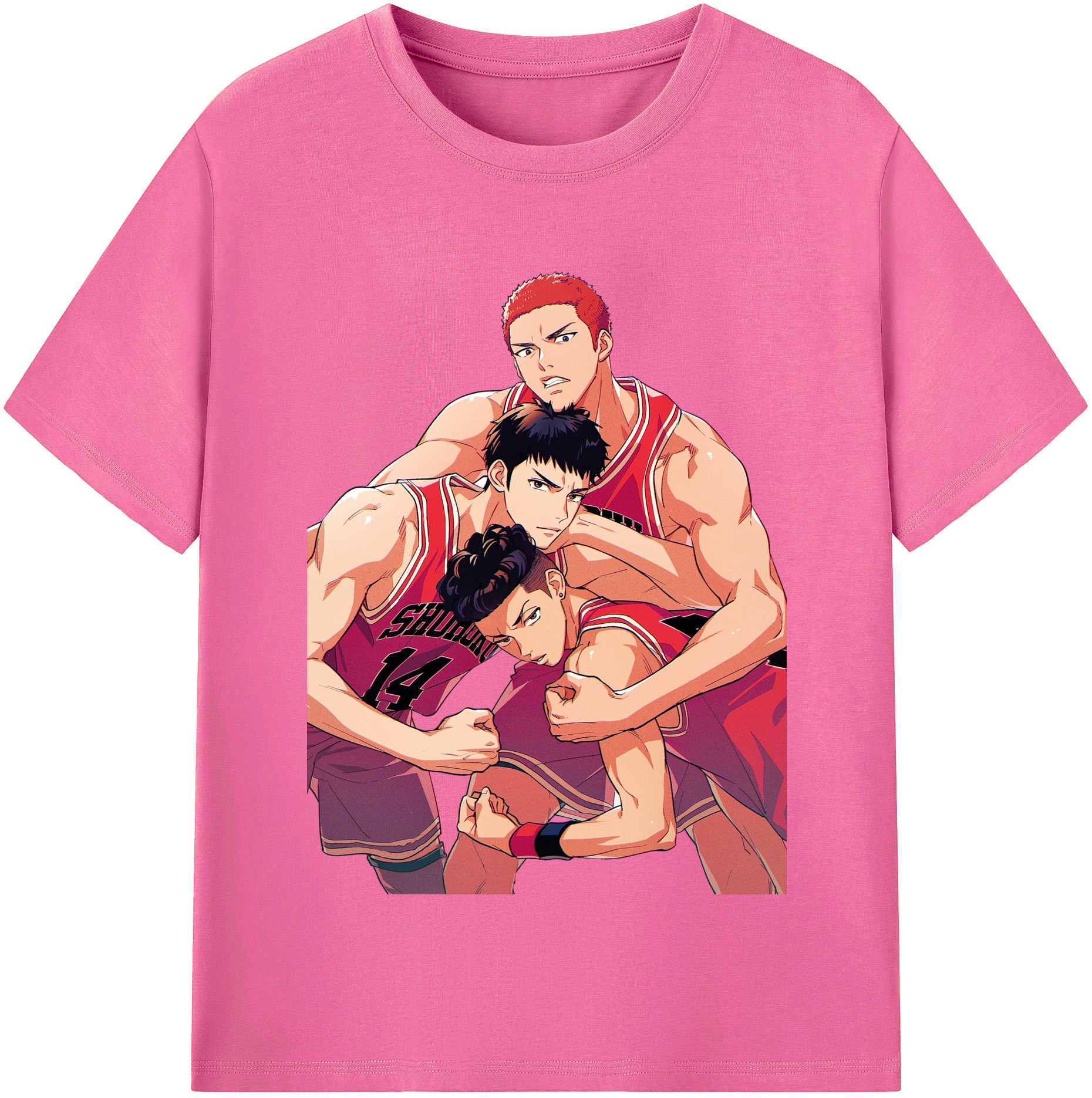 （画像用） SLAM DUNK／スラムダンク レディースカジュアルプリントTシャツ（綿100％）